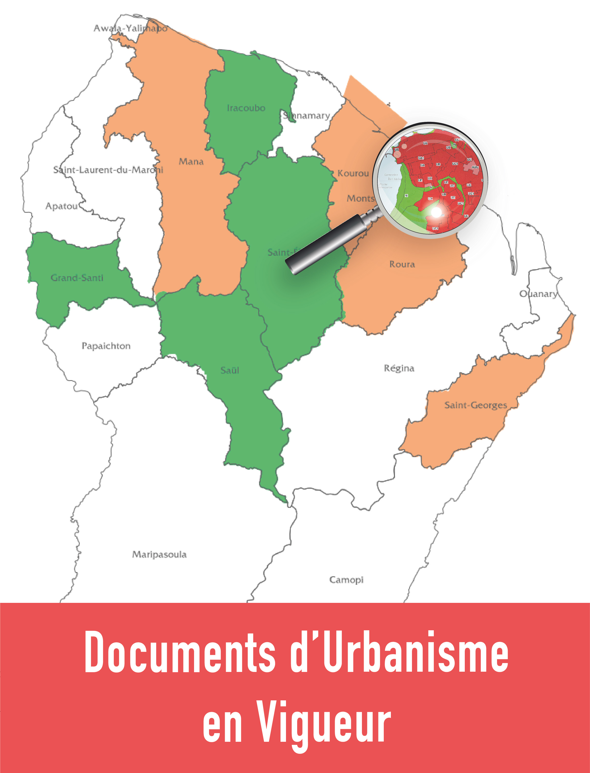 Documents d'urbanisme en vigueur en Guyane